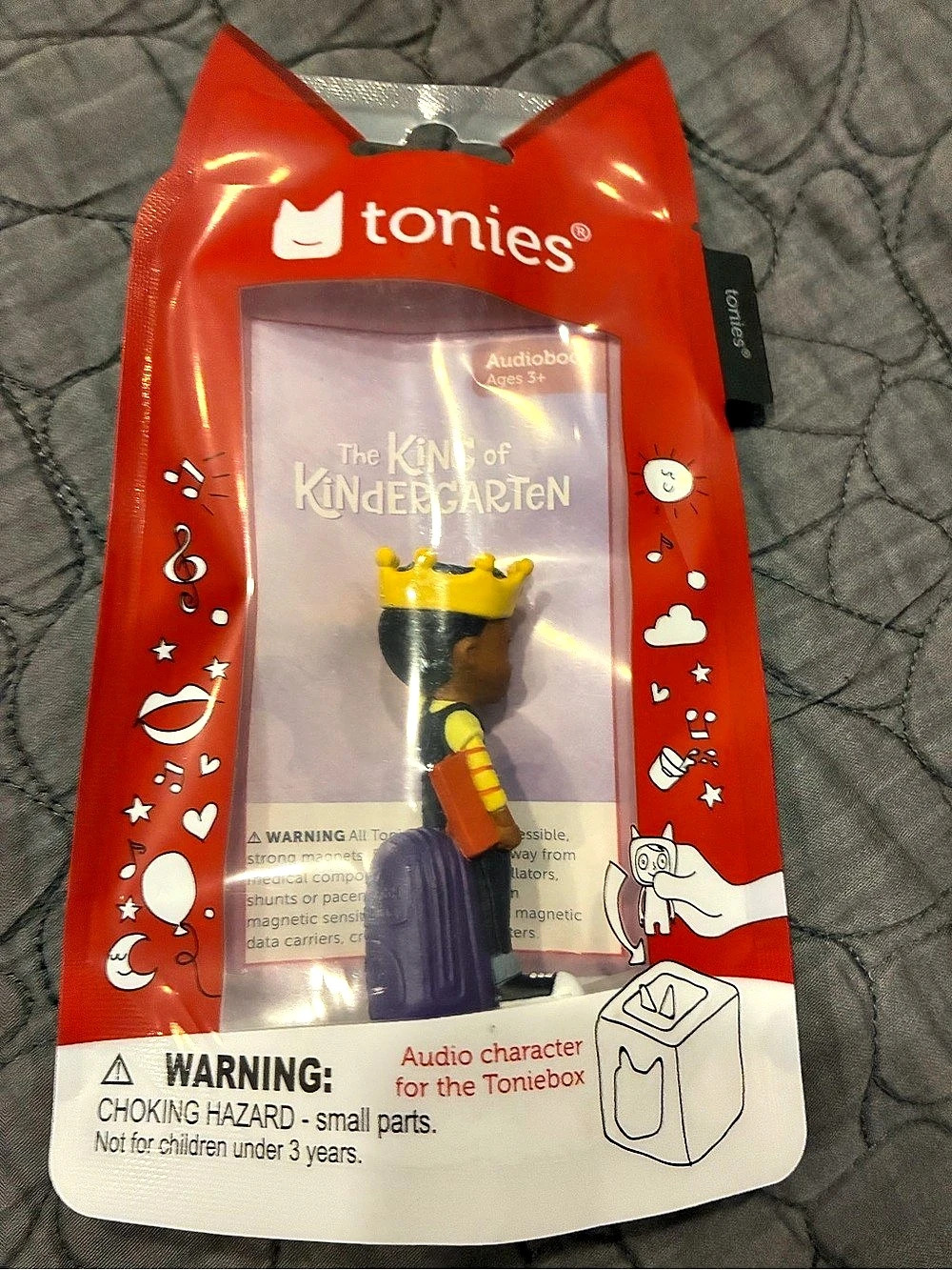 NWT Tonies The King of Kindergarten Audio Character